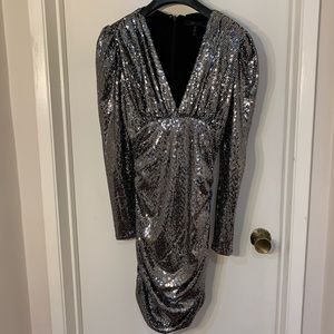 BCBG MAXAZRIA Shiny dress